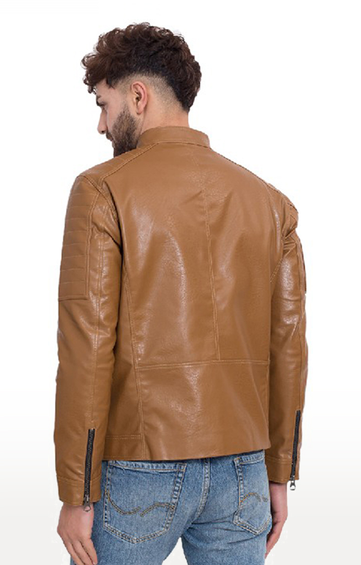 Justanned Tawny Leather Jacket