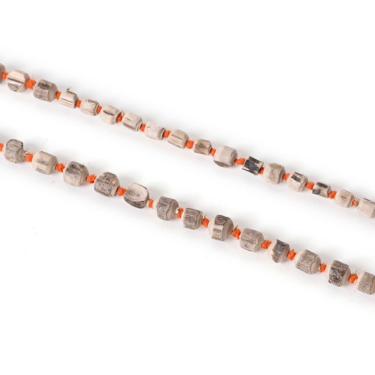 Shiv Ratan Kendra Genuine Quality Tulsi Jap Mala - 100% Natural - 55 CM Length