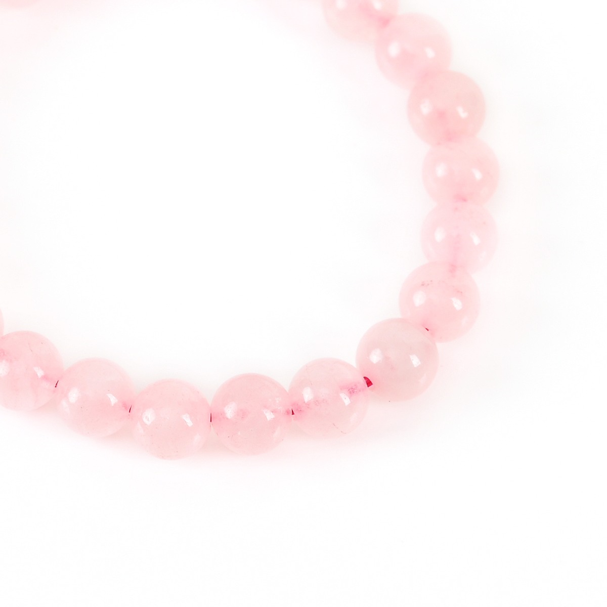 Shiv Ratan Kendra Rose Quartz Stretchable Bracelets