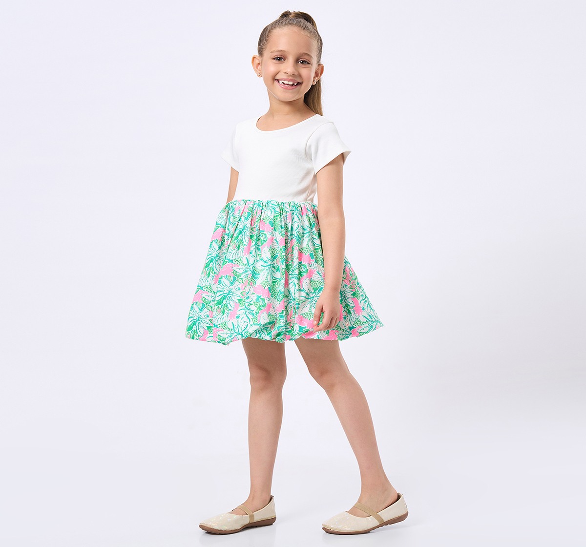 Ed-A-Mamma Kids Girls Dress Multicolour