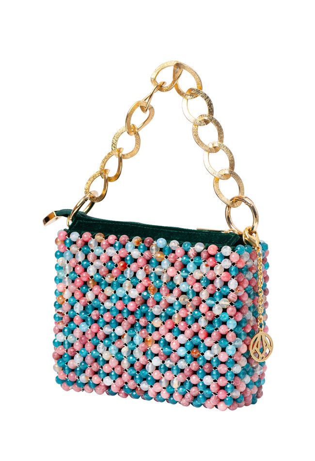 Kaya Dusty Pink & Capri Green
