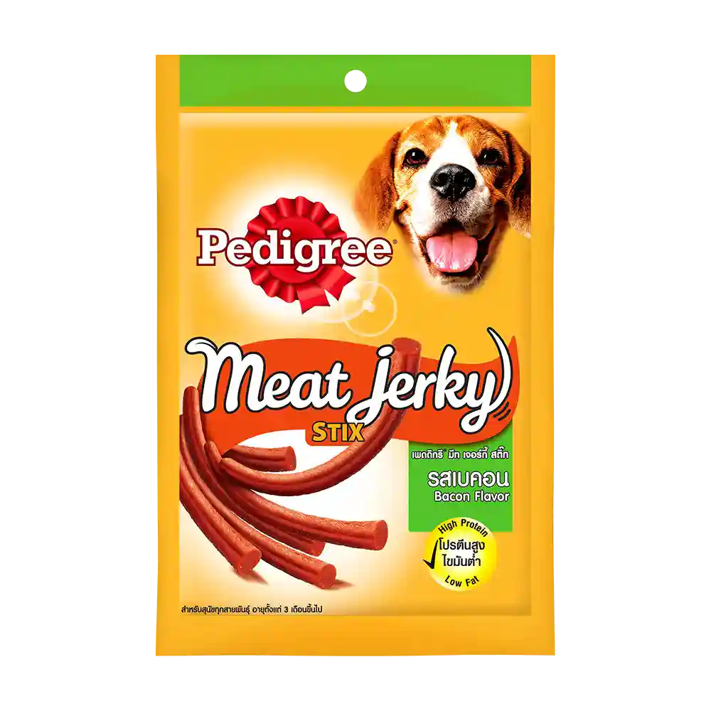 Pedigree Meat Jerky Stix Adult Bacon Dog Treat - 60 g