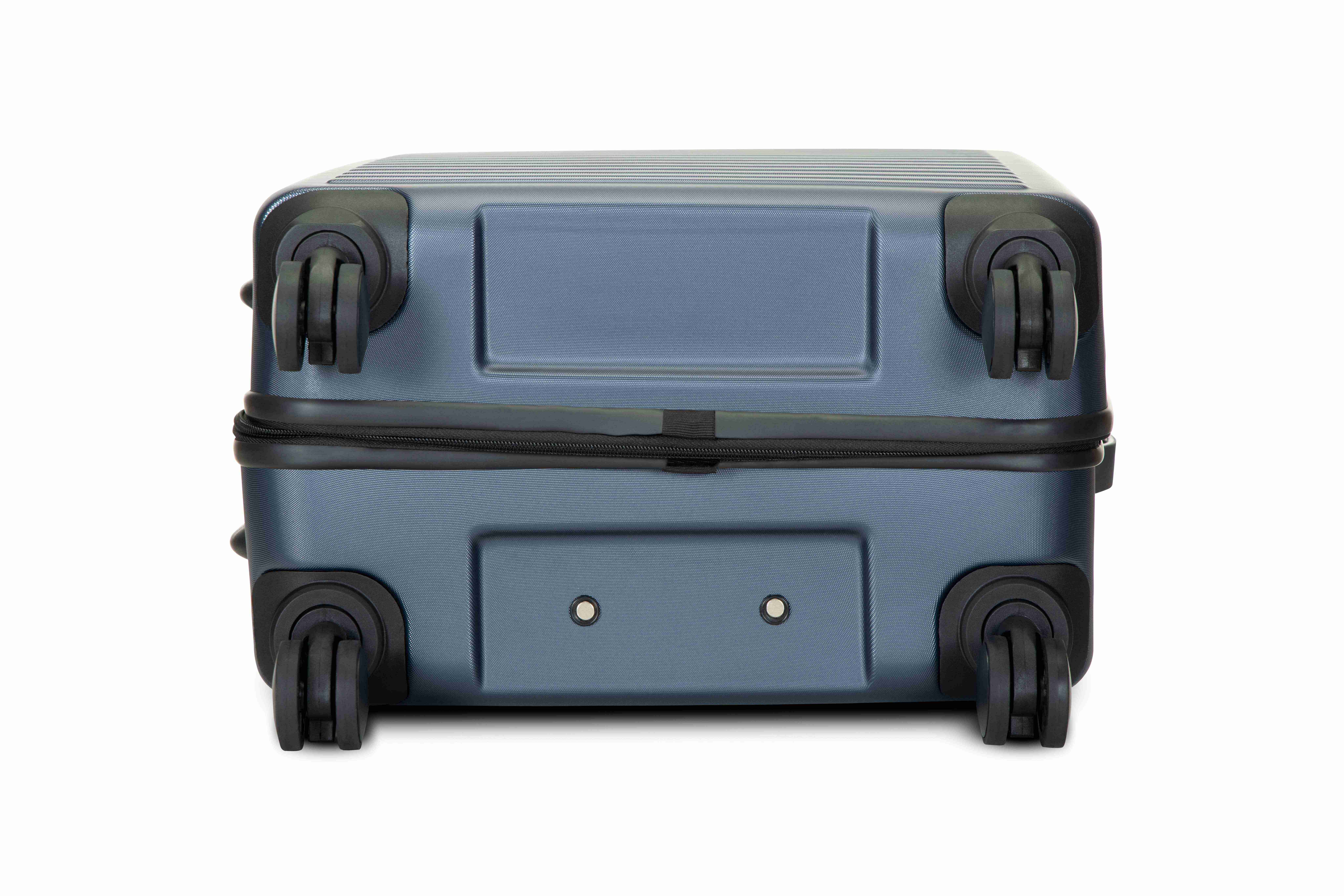 Set of 3 Luggage Trolley Bags - 28 inch, 24 inch and 20 inch Suitcase | BlueWhite
