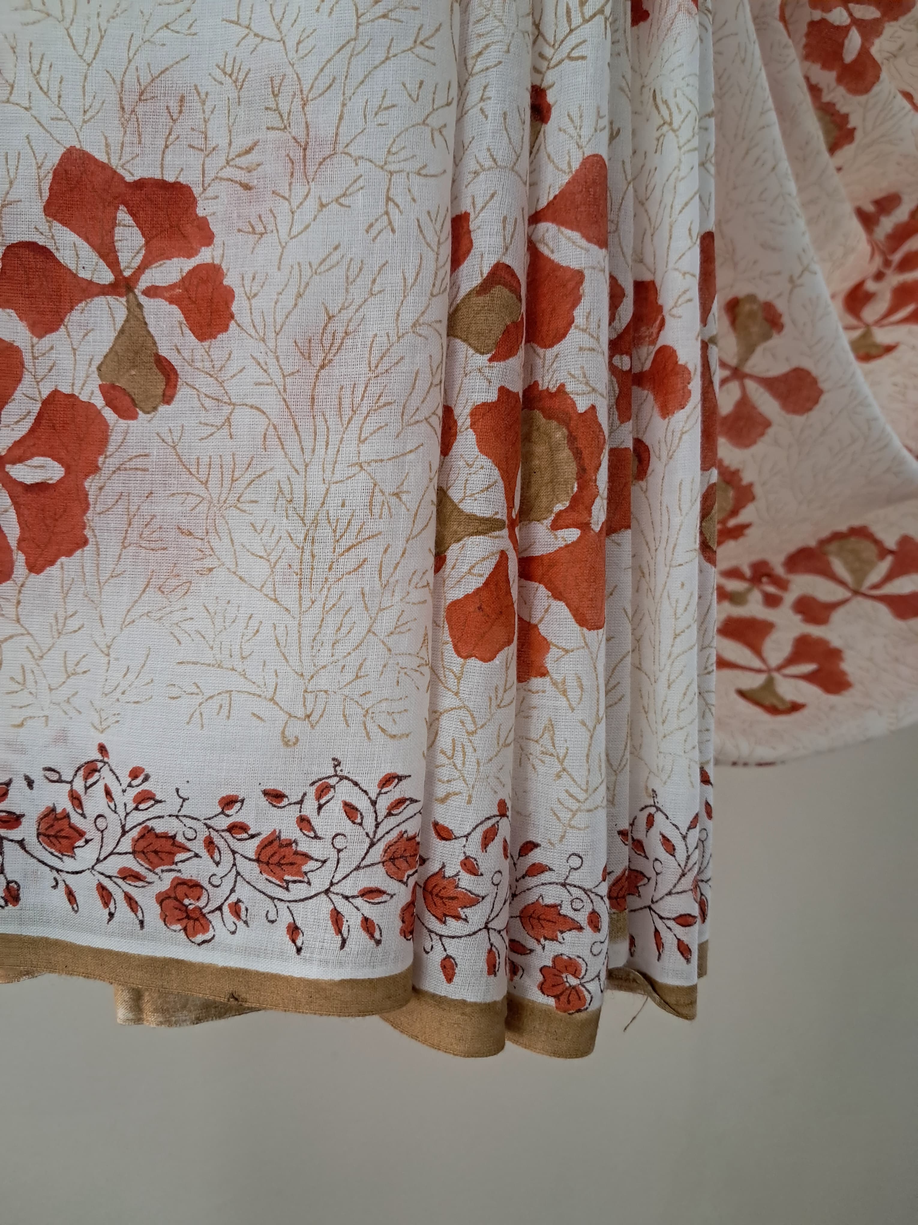 Mull Cotton Saree