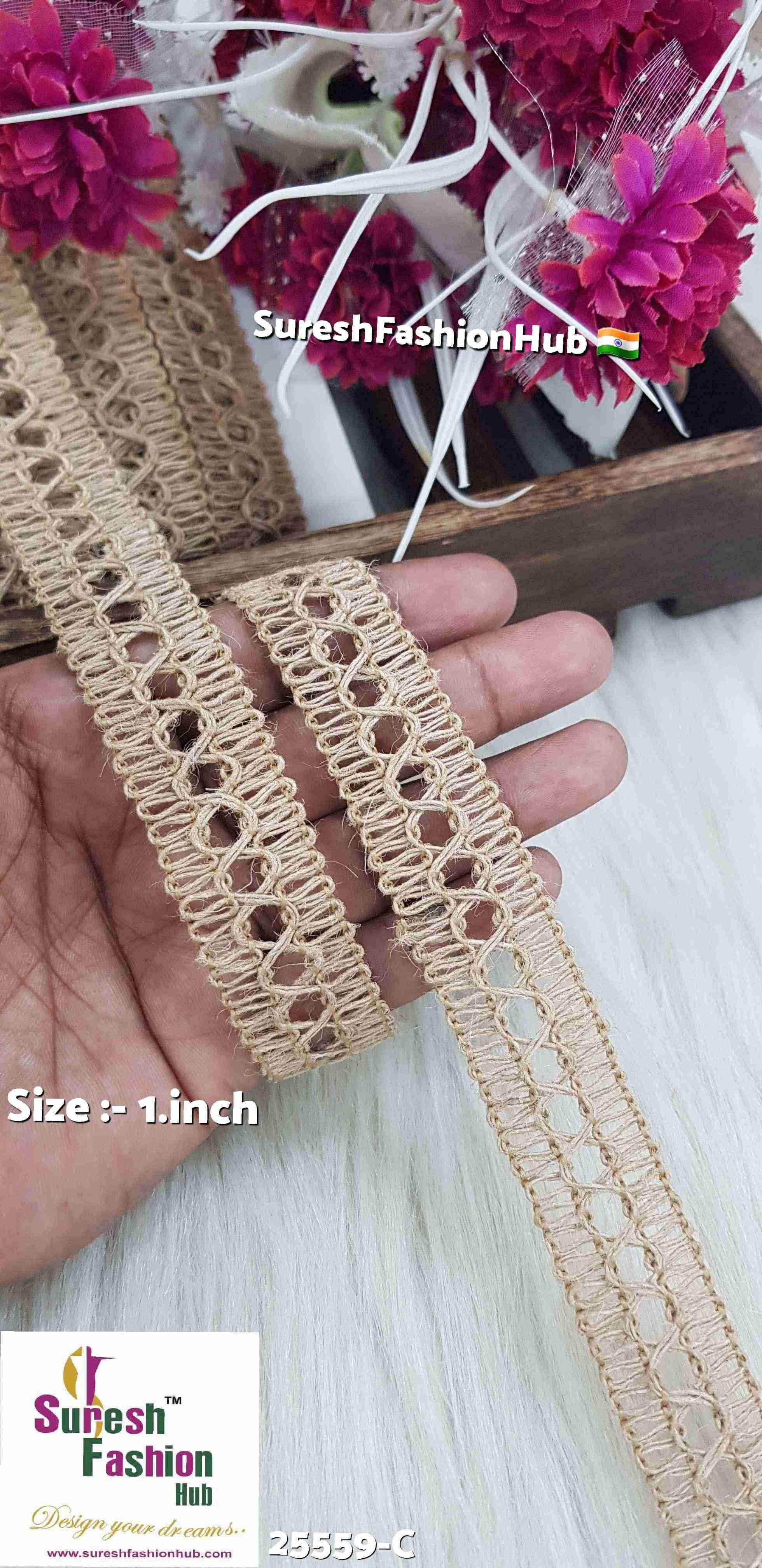 Classic Jute Cutwork Lace