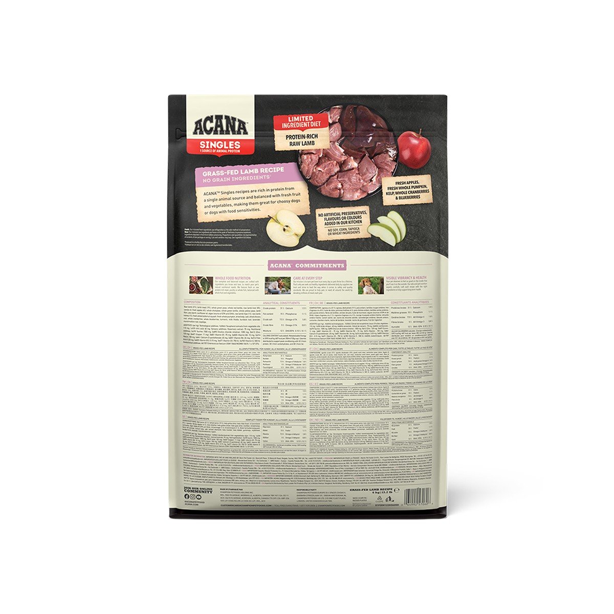 Acana Grass Fed Lamb 2 Kg – (Best Before Jan’26)