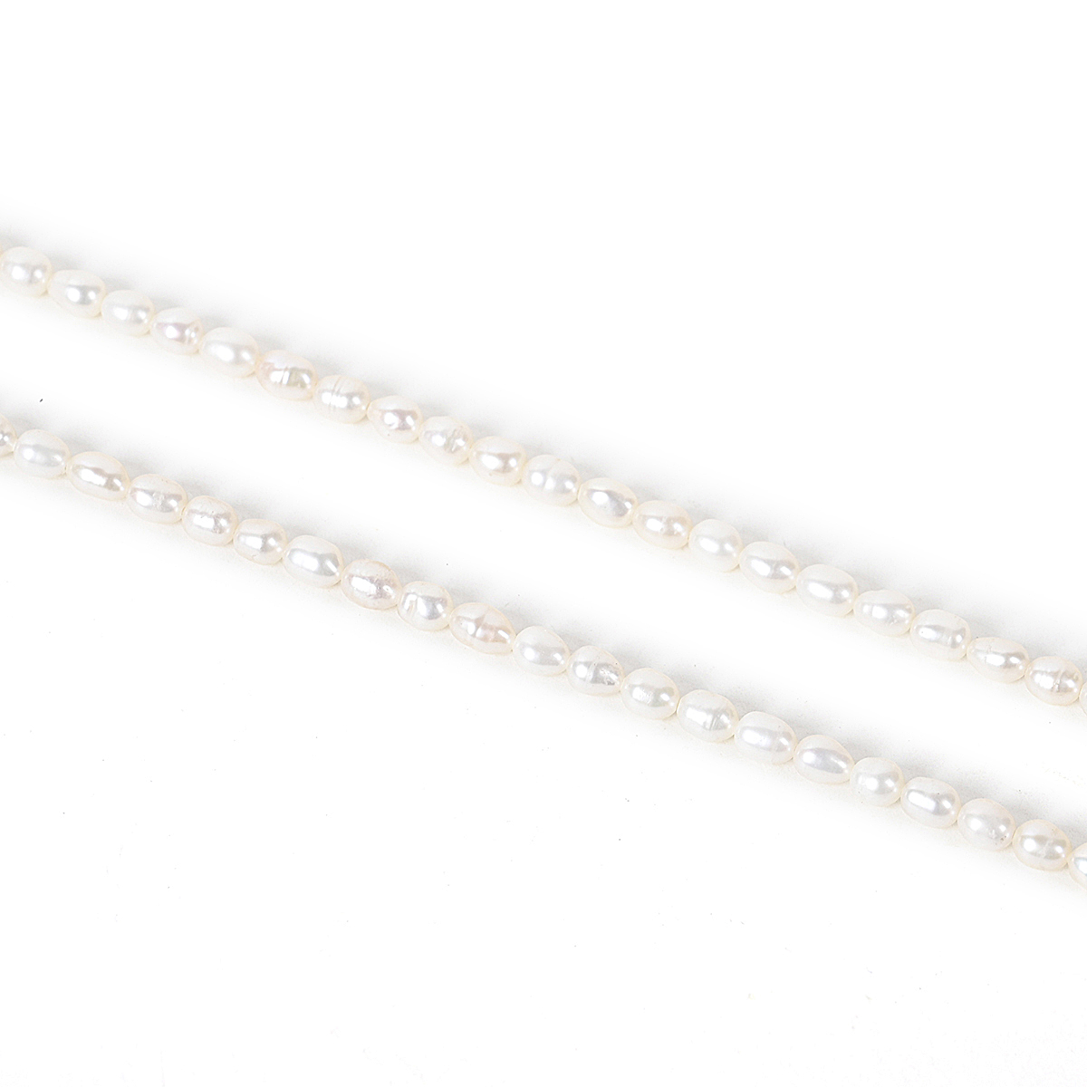 Shiv Ratan Kendra Natural Pearl Mala to balance Moon Planet, Mental Well Being & Anger Control II Length 20-30 CM II Weight: 30-35 Grams II
