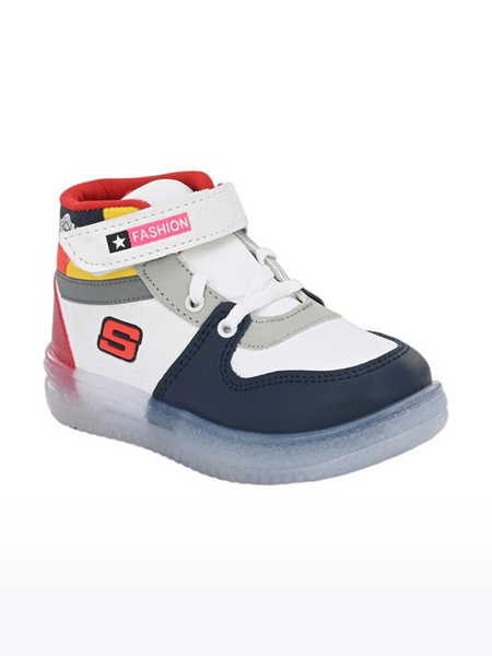 Boys Blue & White Sneakers