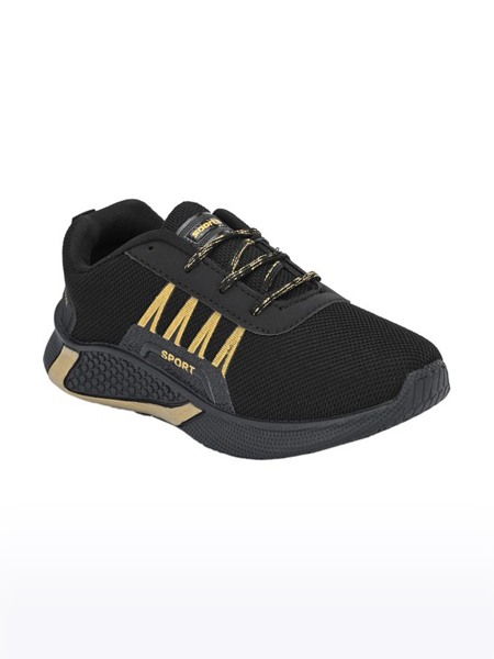 Boys Black Running Shoes