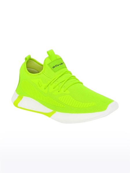 Boys Neon Green Running Shoes