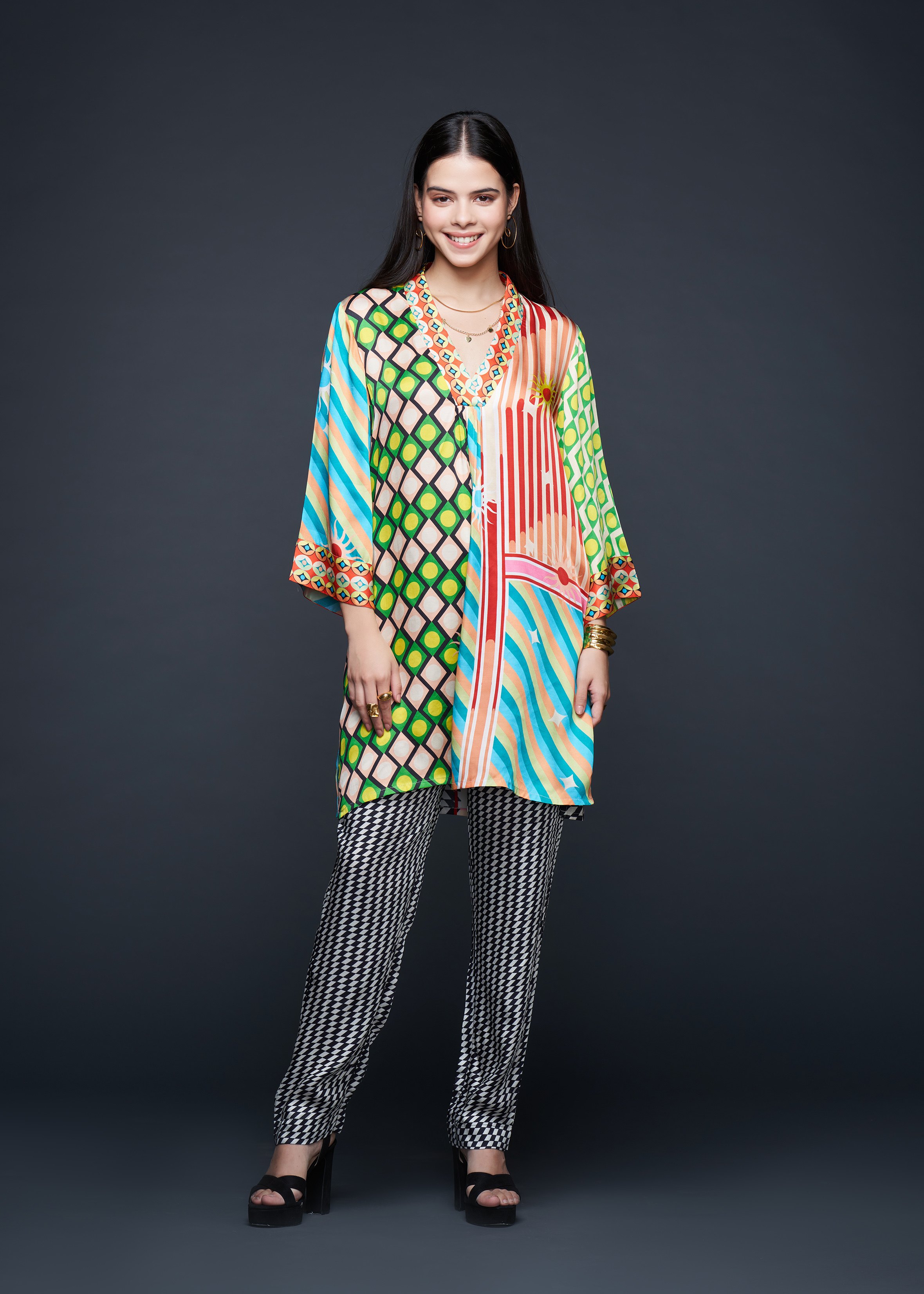 Printed Oversized Shirt​