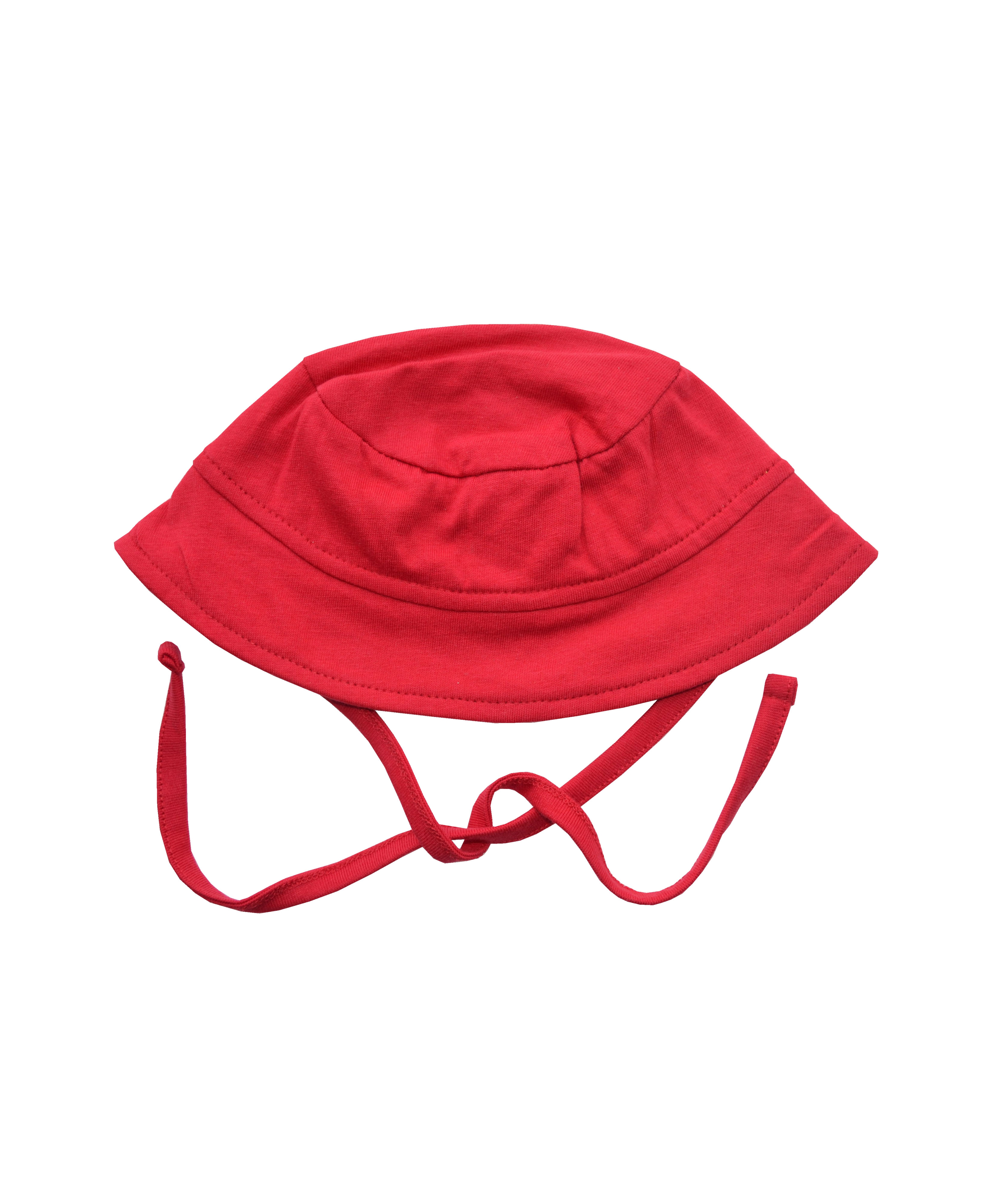 Babeez | Red Sunhat (100% Cotton Single Jersey) undefined