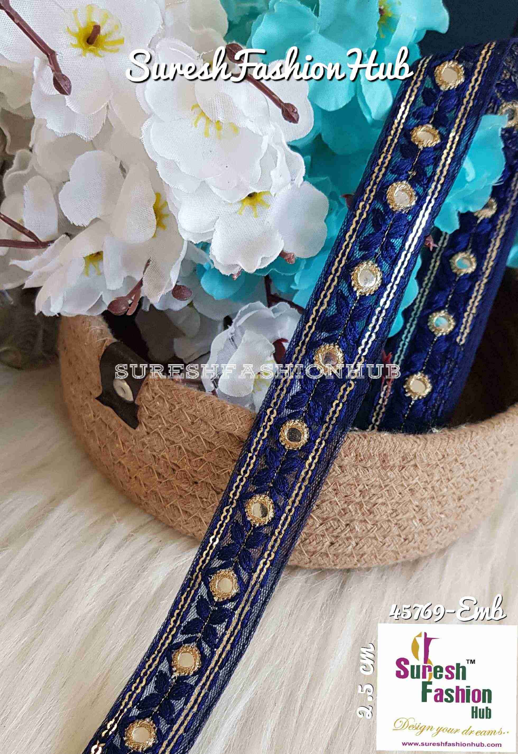 Indian Laces Embellishments Embroidery Saree Border Wholesale Silk Crafting Sewing Decorative Designer Ribbons #Blackborder  #Fancylaces #Decorativetrims #Embroideredborder #Sewingtrims #テープ #minne #lndianlaces #Sareeborder #アニー都城 #pasamanerías #pasamaneriasbordadas #Embellishments #可愛いマスク #Embroiderytrimmings #アクセサリー