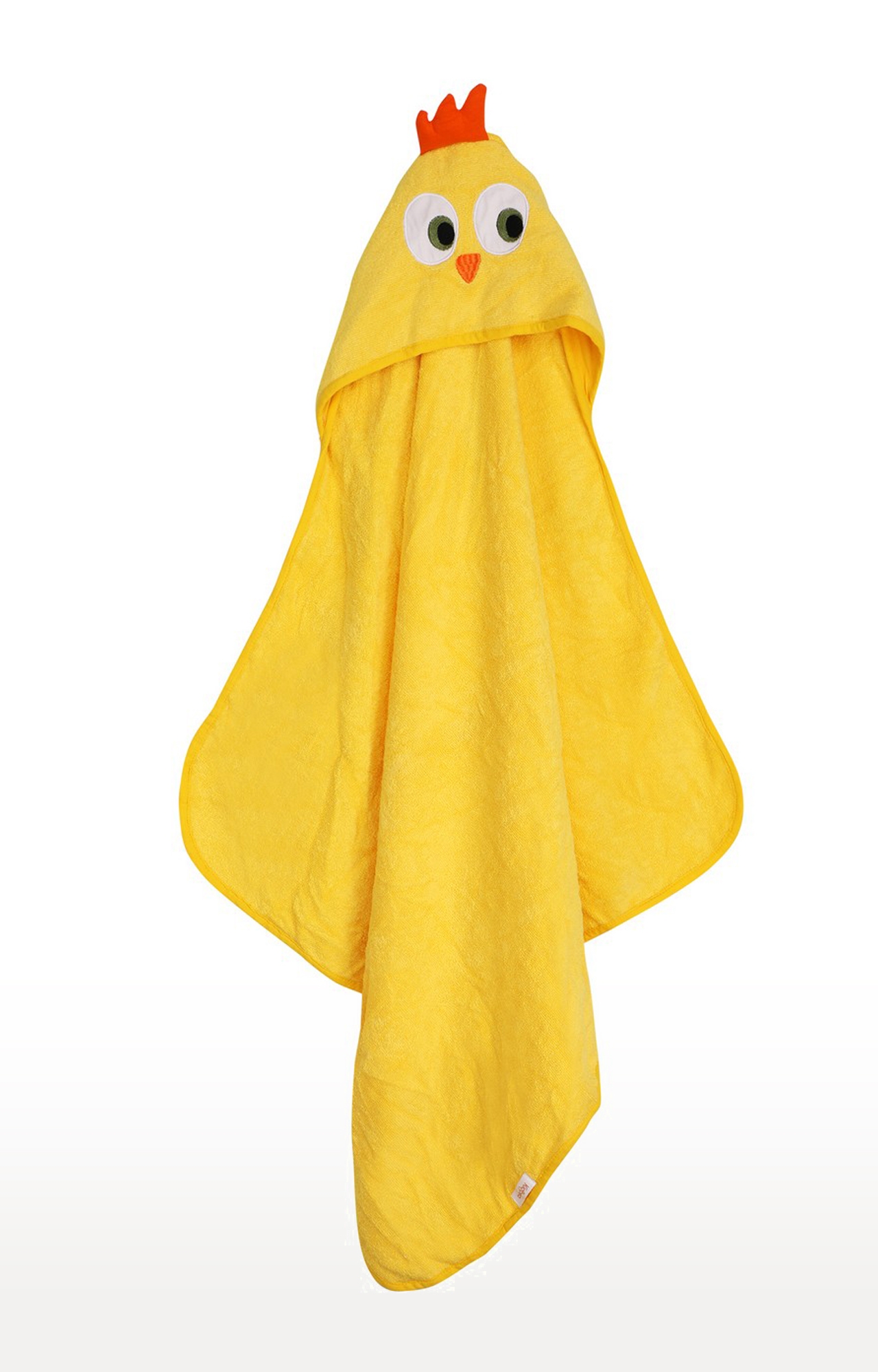 Kidbea | Kidbea Yellow Hooded Towel 2