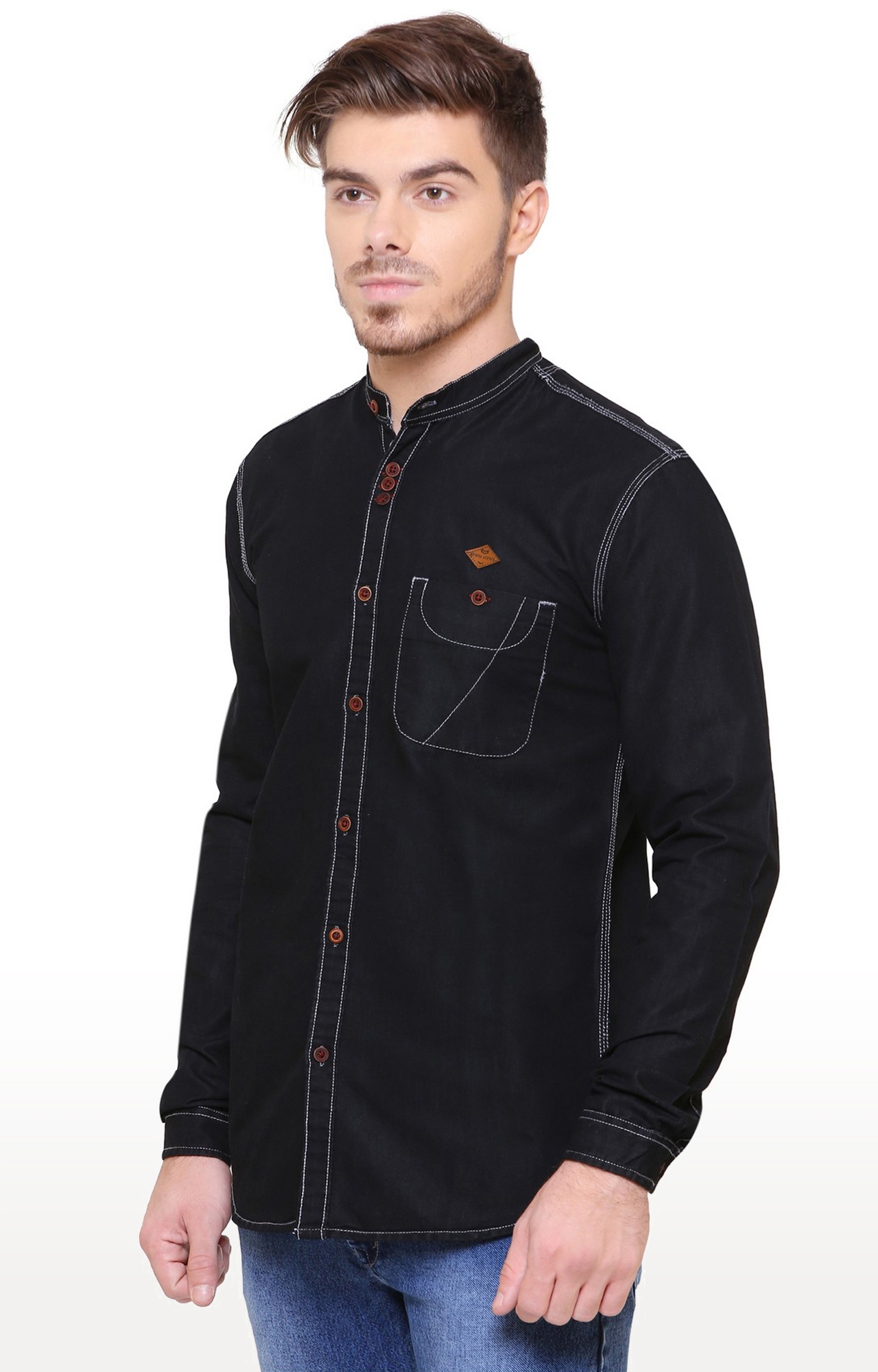 Buy Charcoal Shirts for Men by DNMX Online | Ajio.com