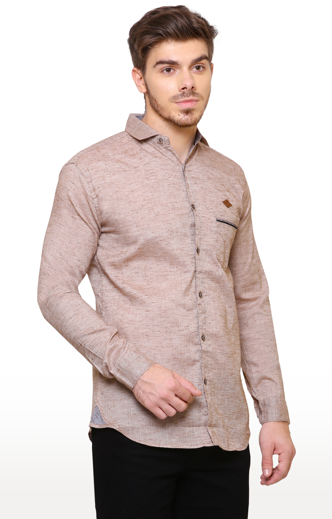Kuons Avenue | Kuons Avenue Men's Linen Cotton Casual Shirt-KACLFS1249 3