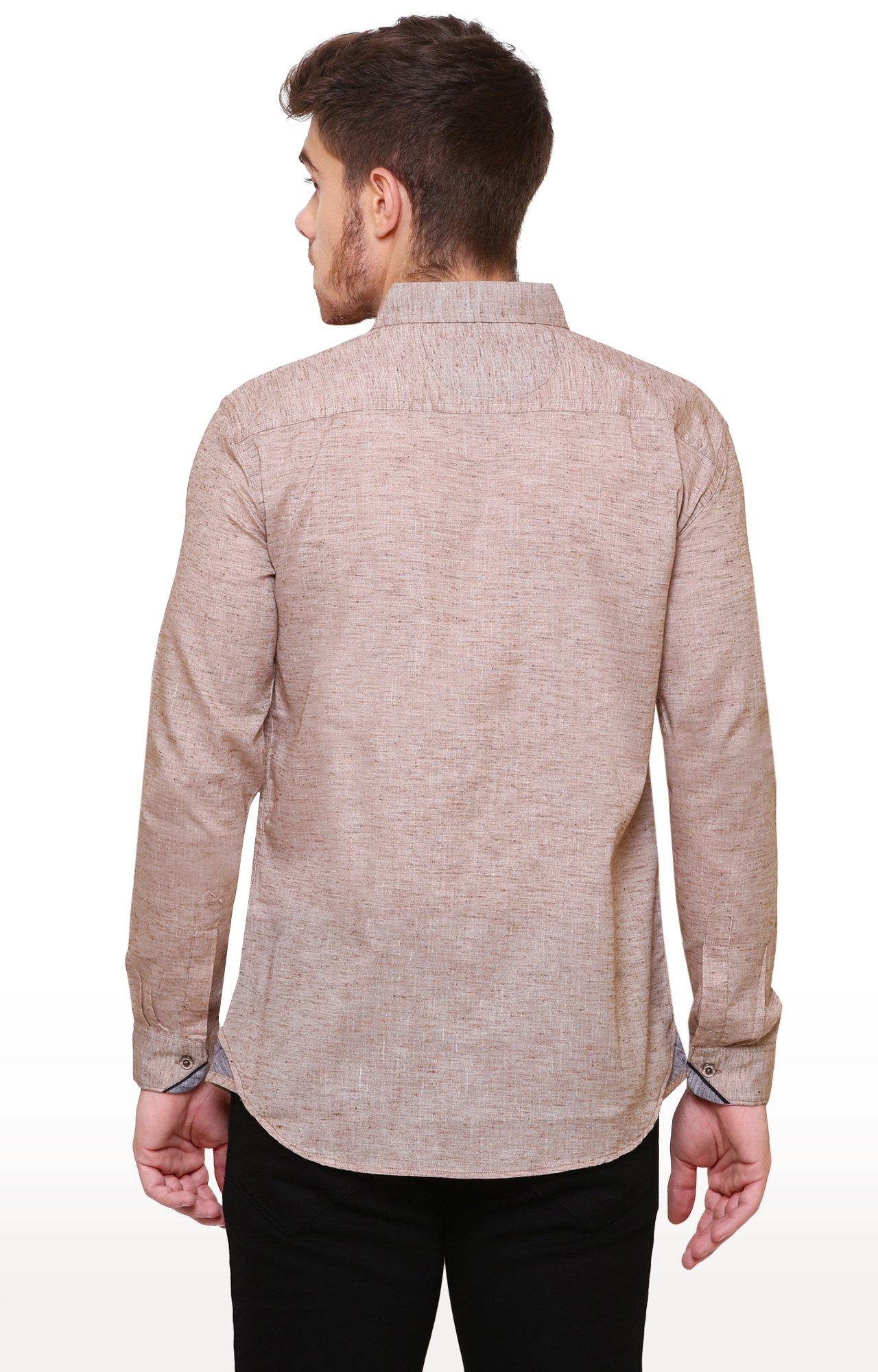 Kuons Avenue | Kuons Avenue Men's Linen Cotton Casual Shirt-KACLFS1249 4