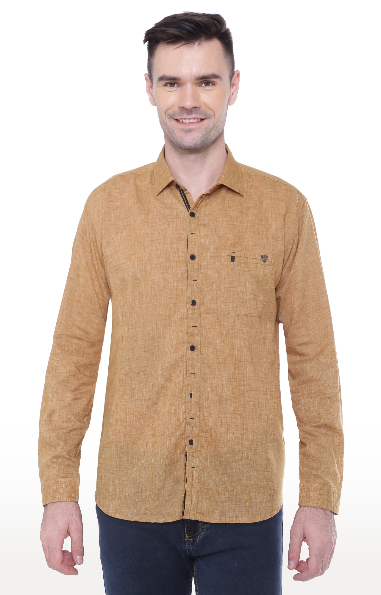 Kuons Avenue Men's Linen Casual Shirt-KACLFS1392