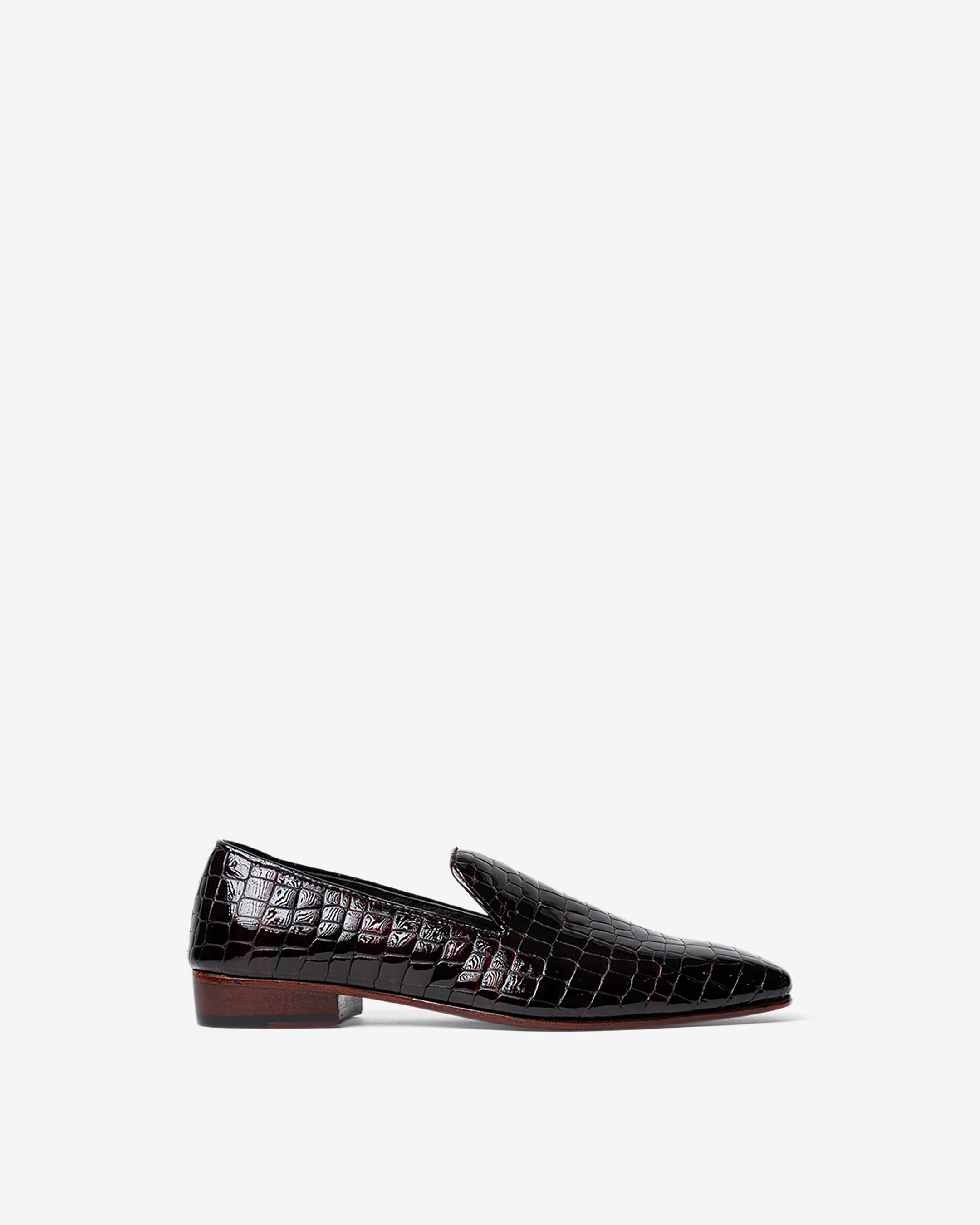 Evening Slip-ons With An Almond Toe,easy To Slide In Shoes