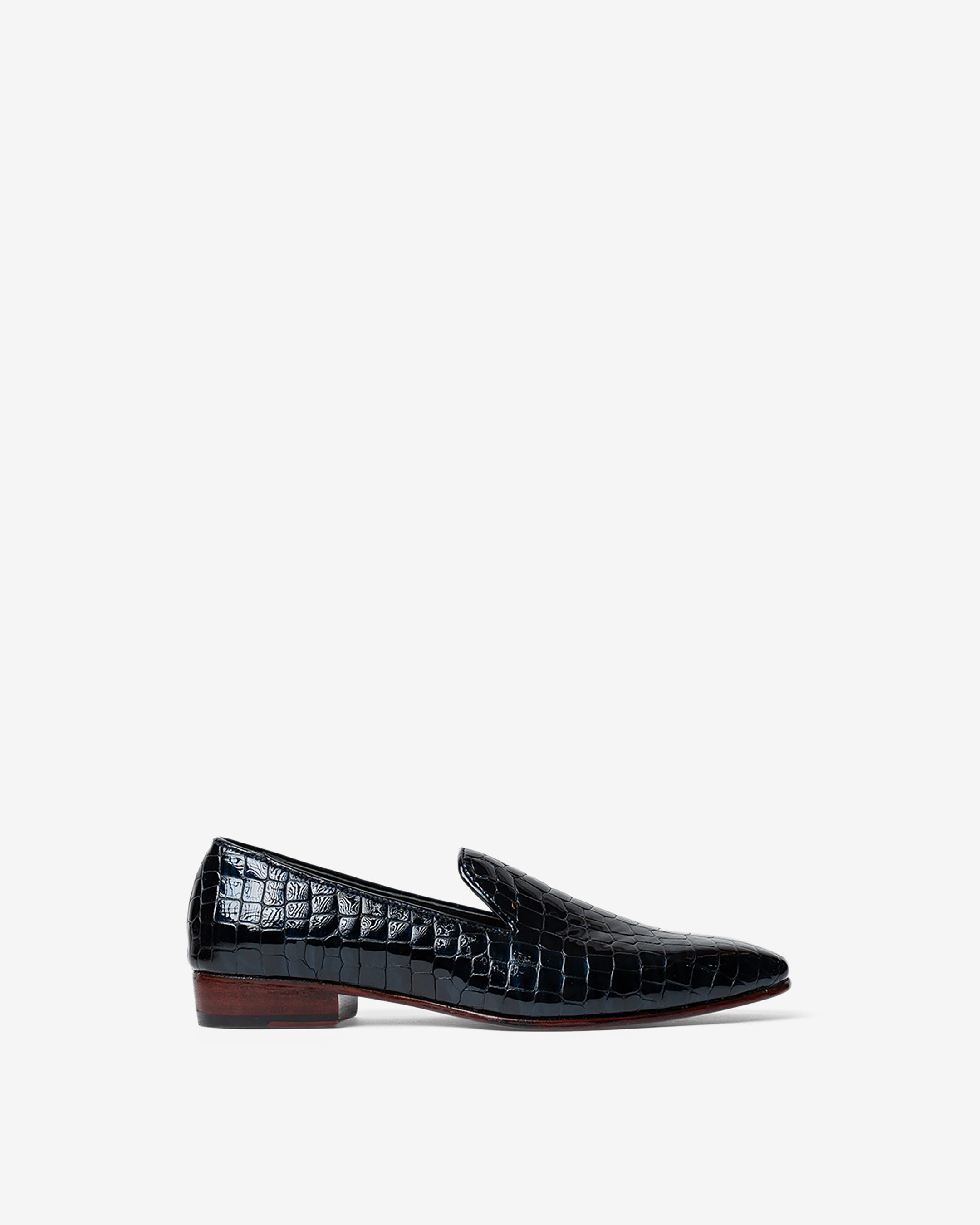 Evening Slip-ons With An Almond Toe,easy To Slide In Shoes