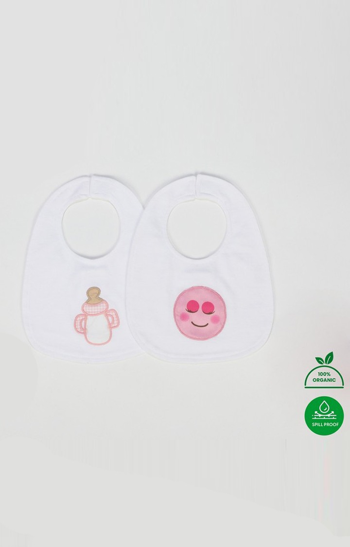 Printed Baby Feeding Bib With Spill-Proof Finish