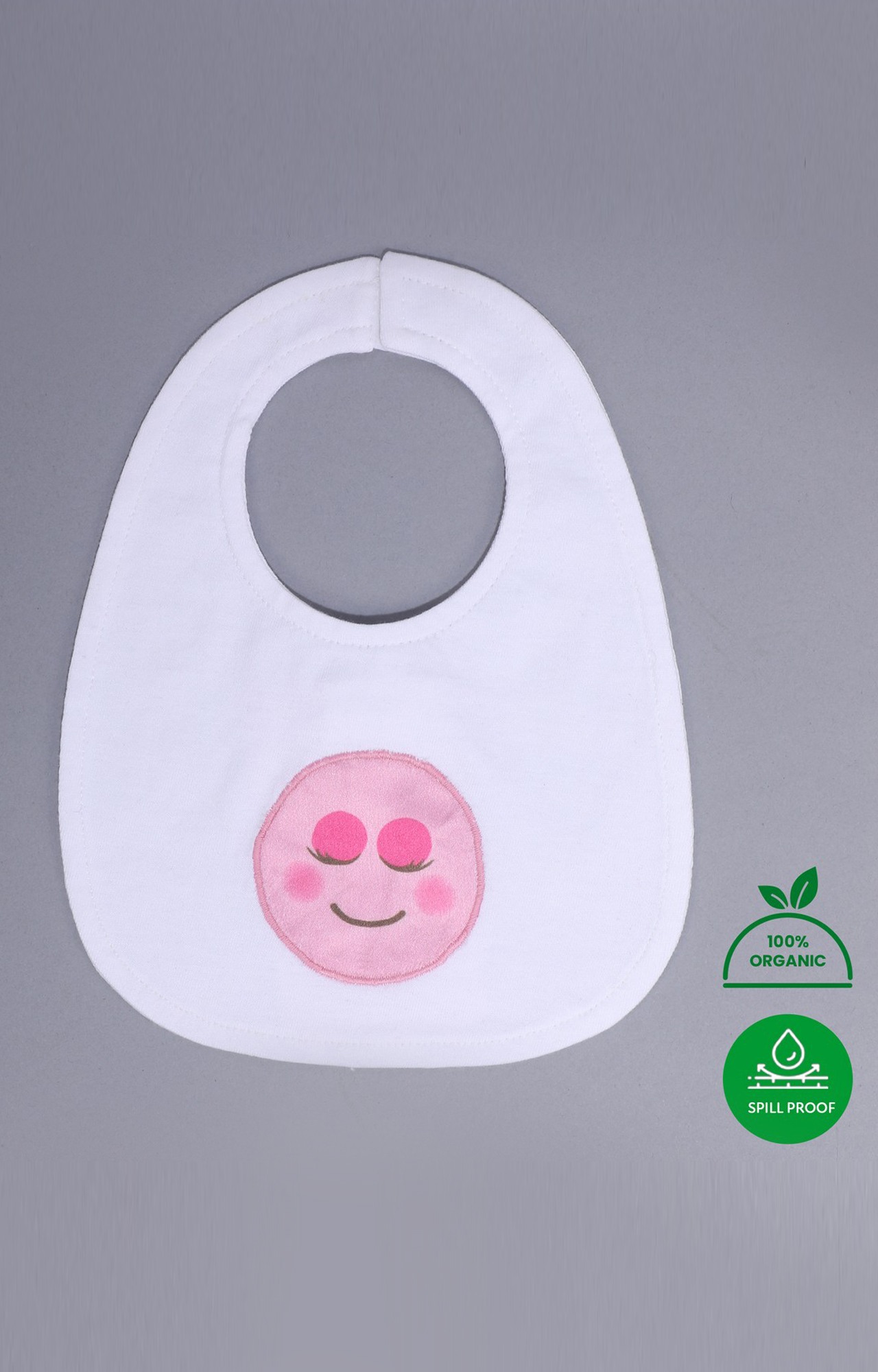 Printed Baby Feeding Bib With Spill-Proof Finish