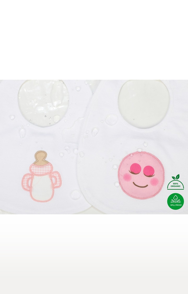 Printed Baby Feeding Bib With Spill-Proof Finish