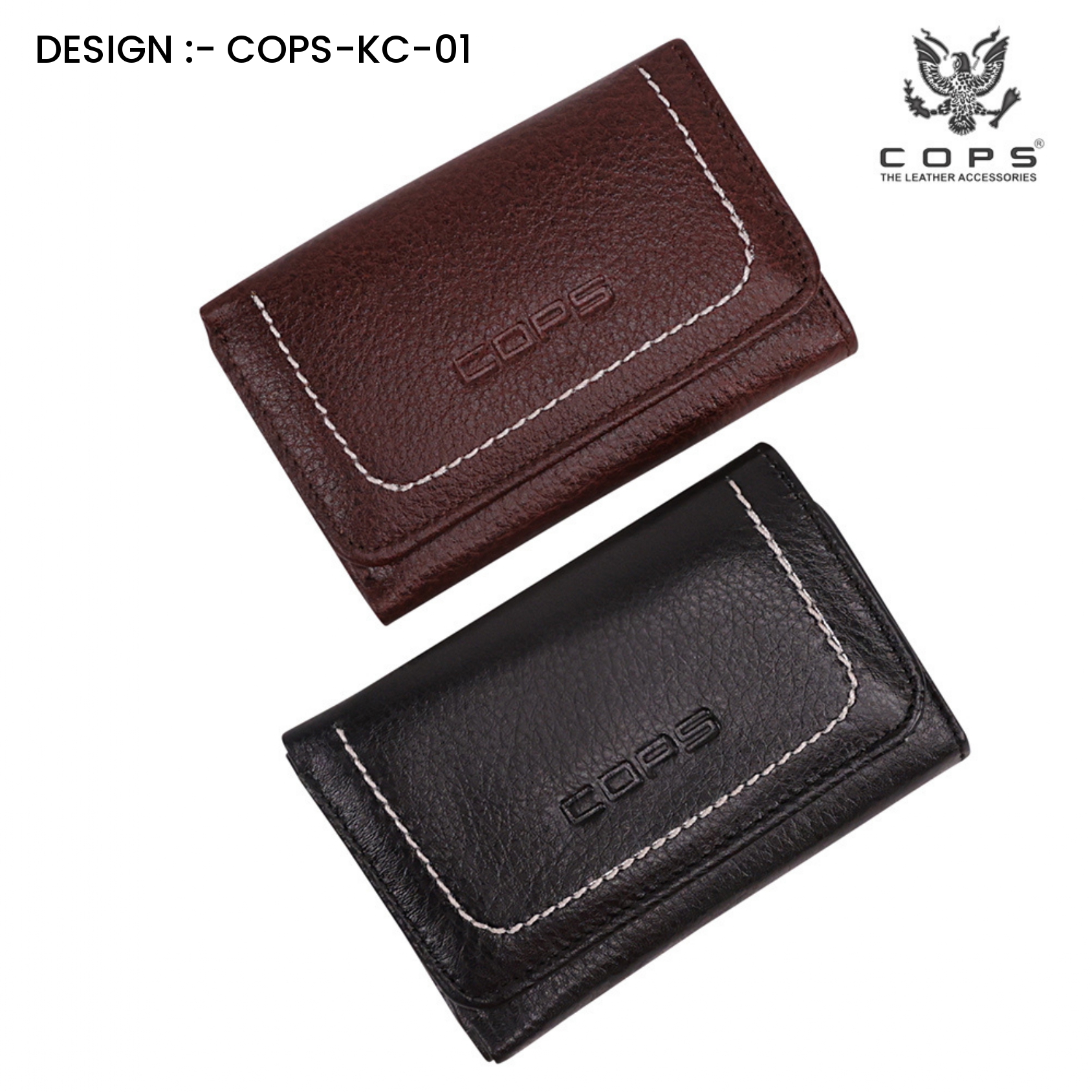 Men’s  Premium Touch Legacy Wallets - Leather Wallet by Cops