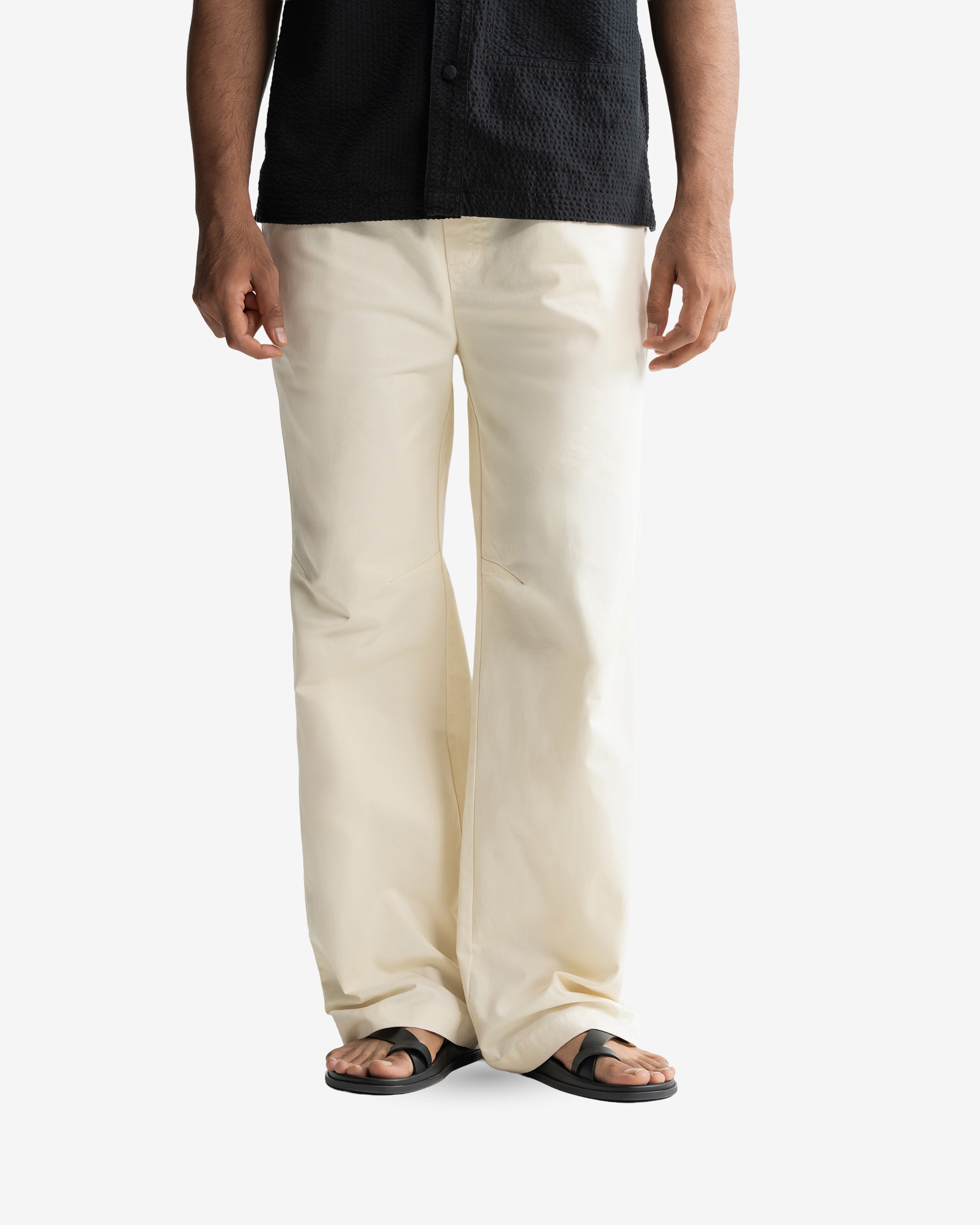 Knee Dart Cotton Pants