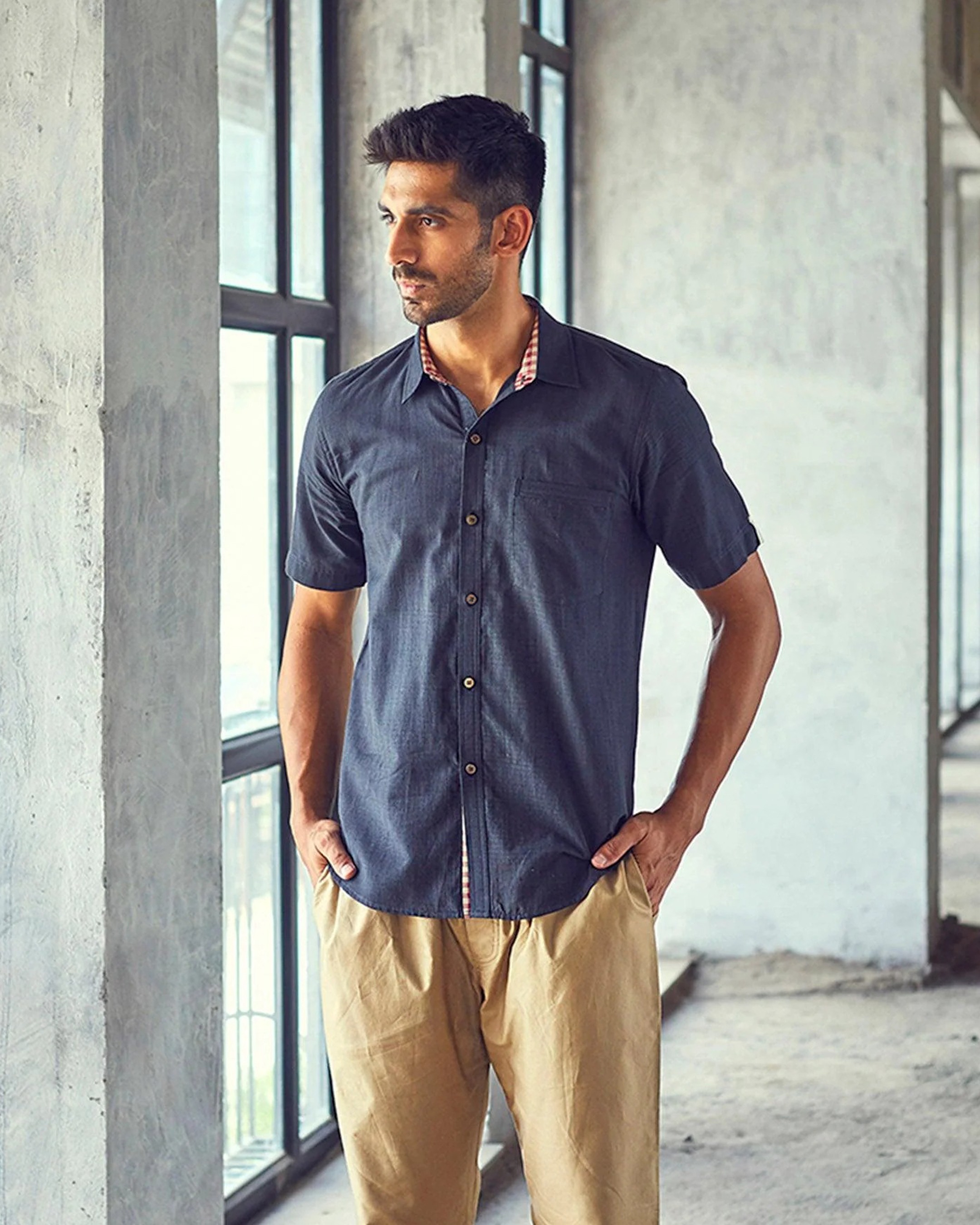 Dim Night Half Shirt