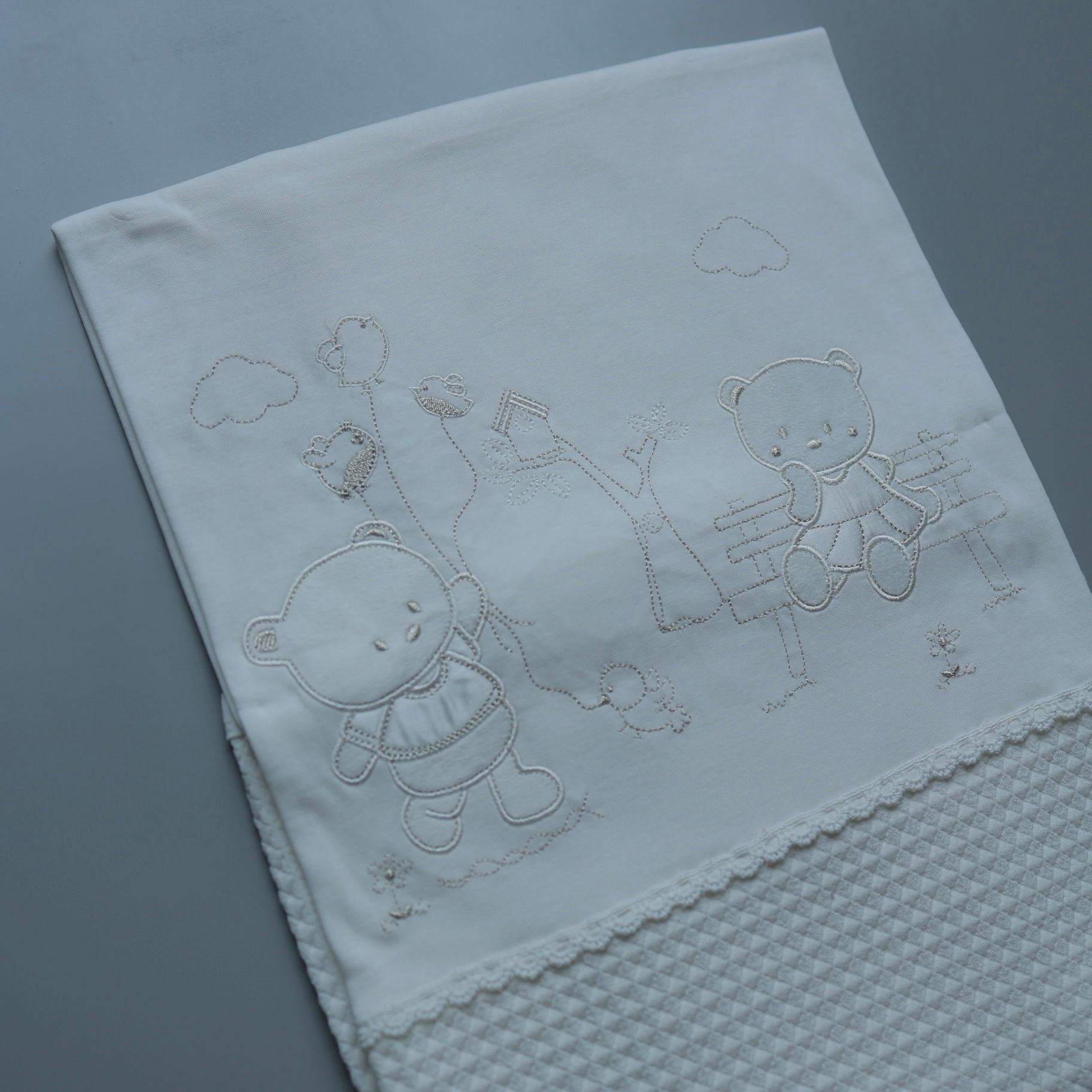 Whimsical Meadow Baby Blanket