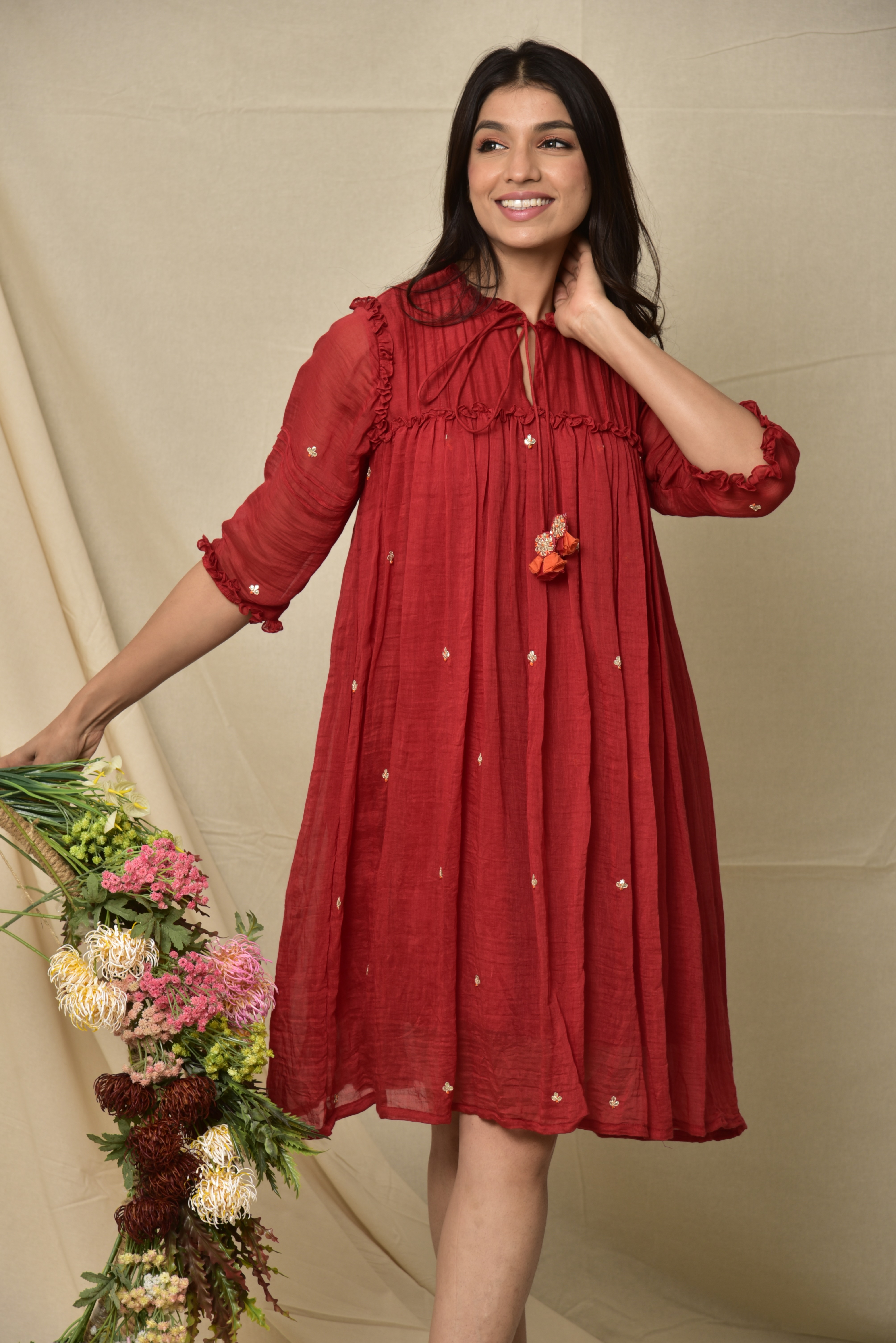Gota 2025 patti frock