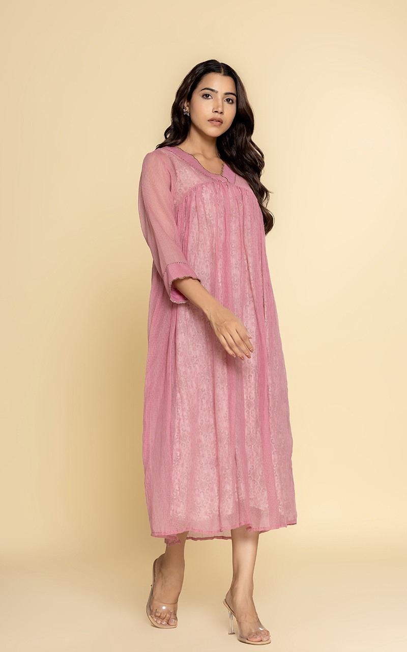 Kota doriya dress with a printed inner