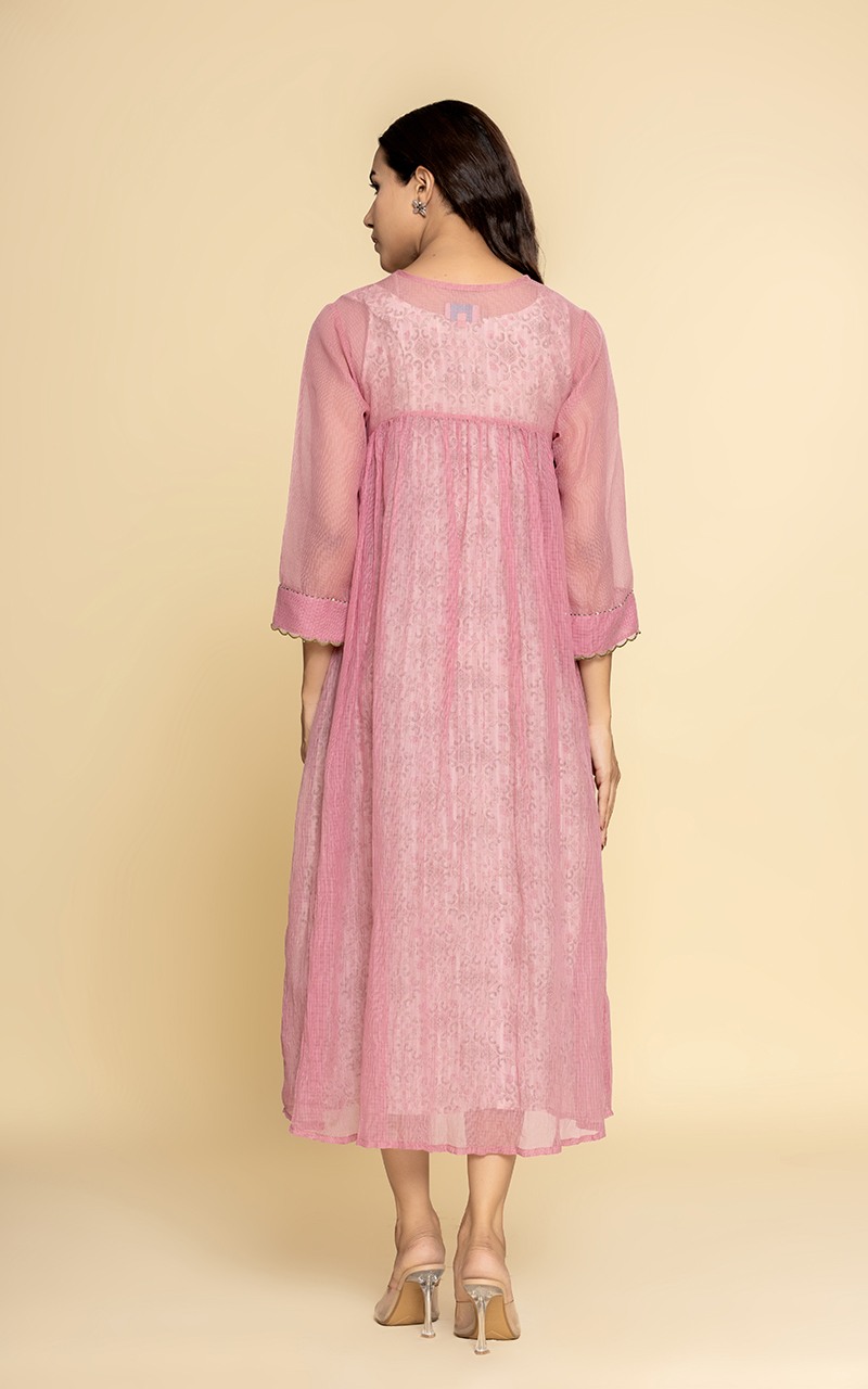 Kota doriya dress with a printed inner