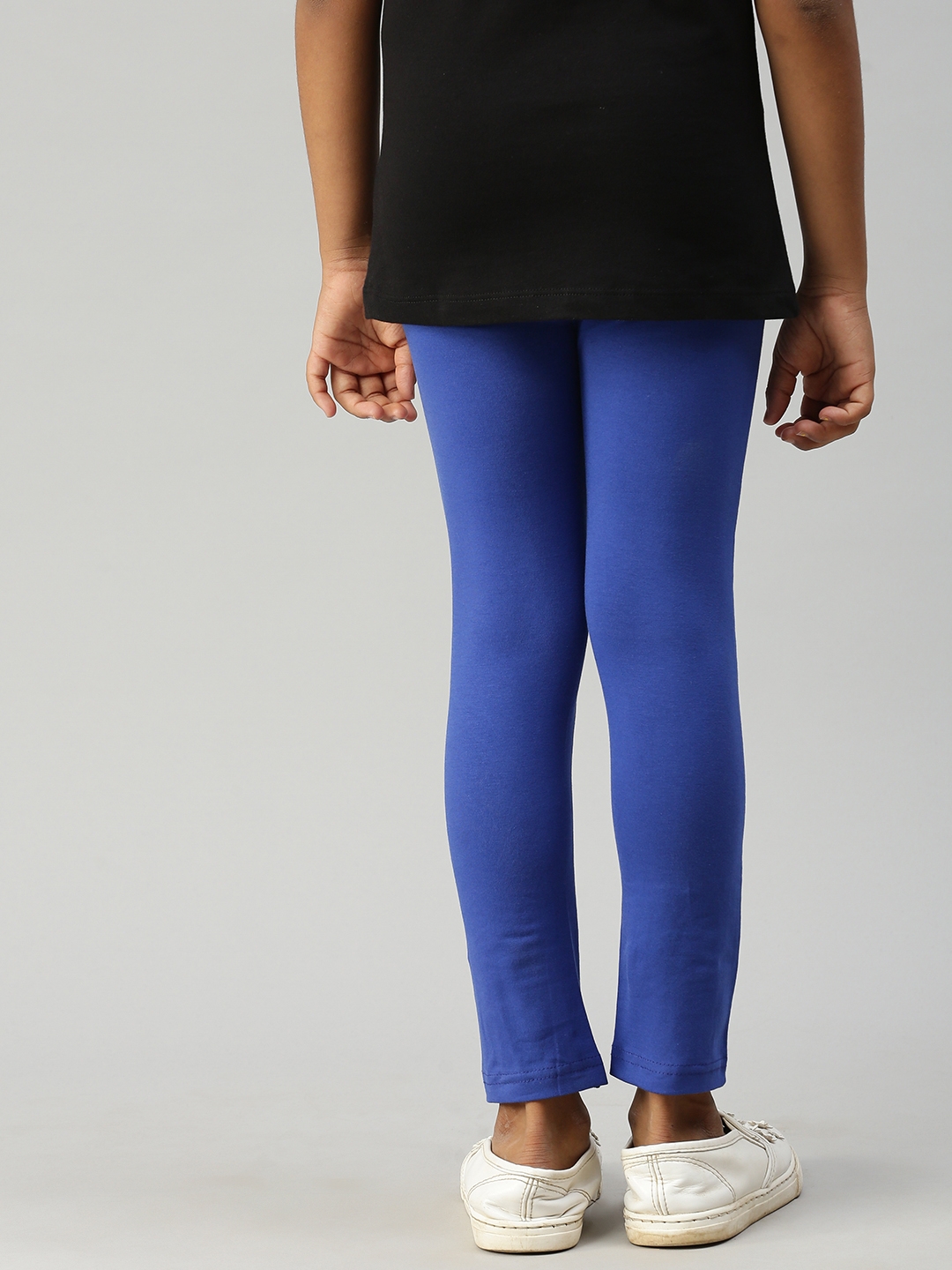 Only She Woman's Cotton Spandex Regular Fit Ankle Length Leggings – Online  Shopping site in India