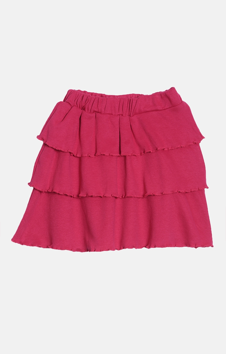 Kryptic | Kryptic Girls 100% Cotton Skirt with Ruffles 0
