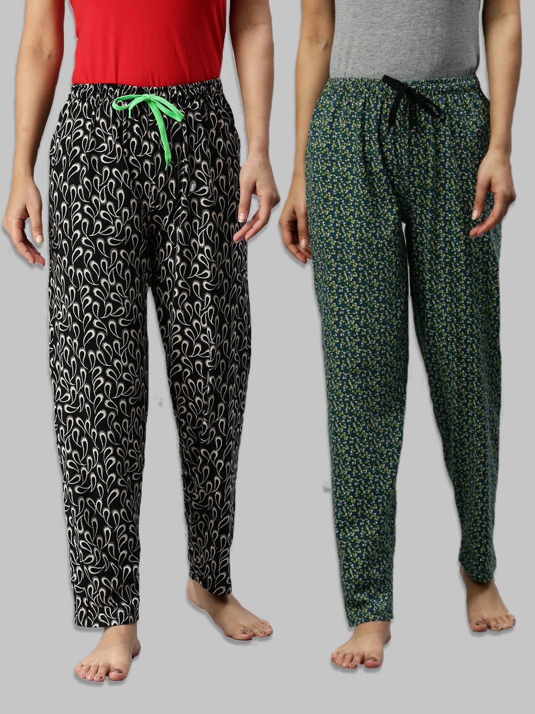 GINKGO Daisy Leaves Flower Women 100% COTTON Pajama Pants - Etsy