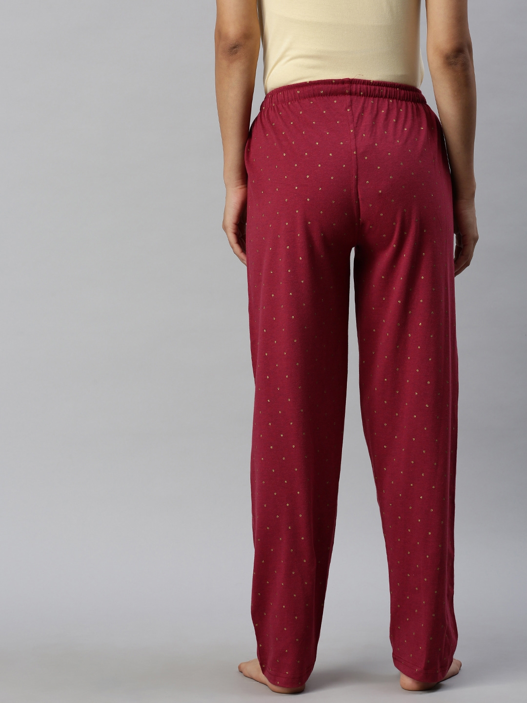Kryptic | Kryptic Womens 100% Cotton Full Length Lounge Pants - Pack of 2 5
