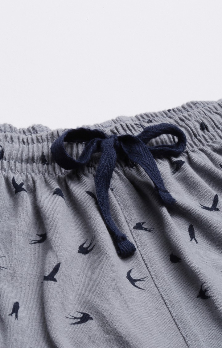 Grey Cotton Pyjamas