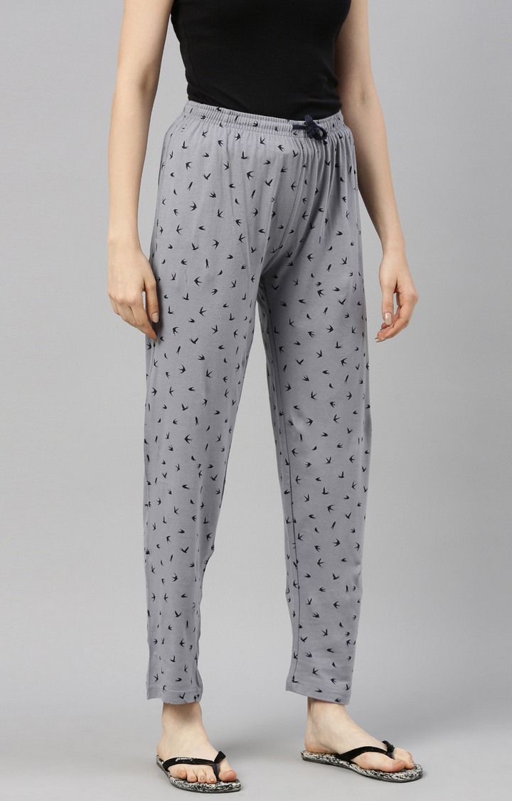 Grey Cotton Pyjamas