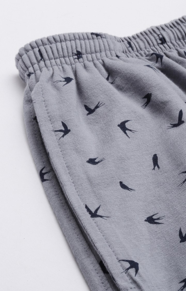 Grey Cotton Pyjamas