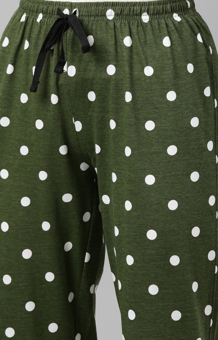 Green Cotton Pyjamas