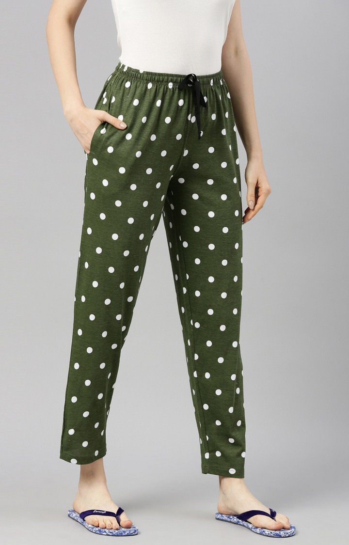 Green Cotton Pyjamas