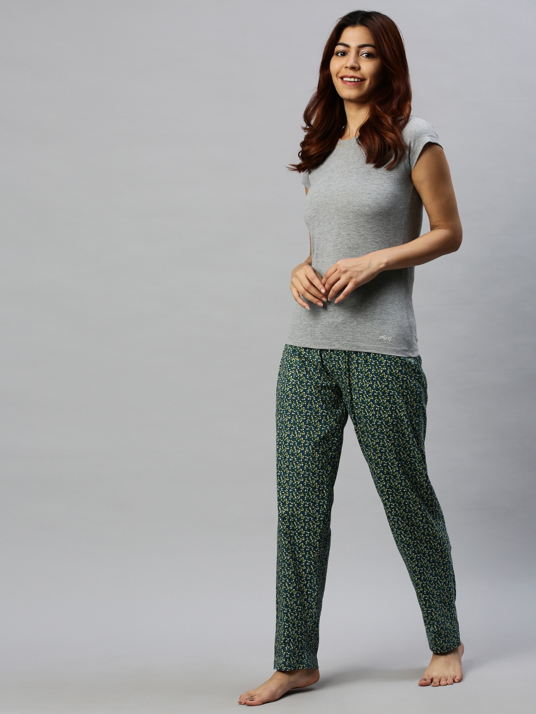 Kryptic | Kryptic Women 100% Cotton Printed Pyjamas Pack Of 2 3