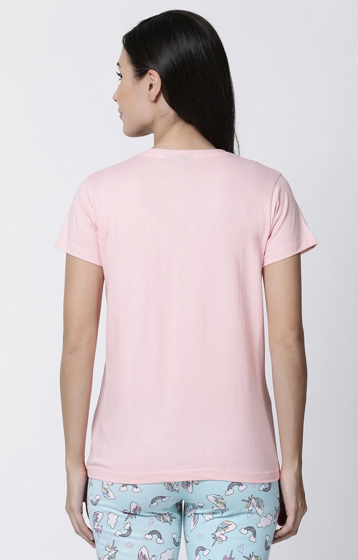 Kryptic | Pink Printed T-Shirts 3