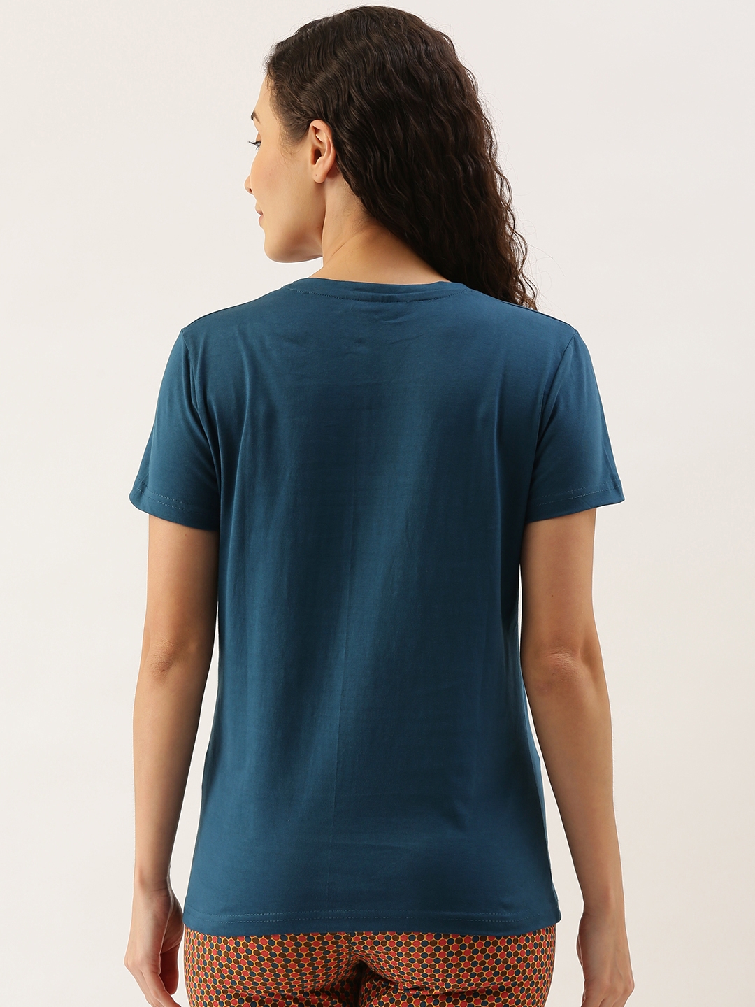 Kryptic | Women's Grey Cotton Printed T-Shirts 5