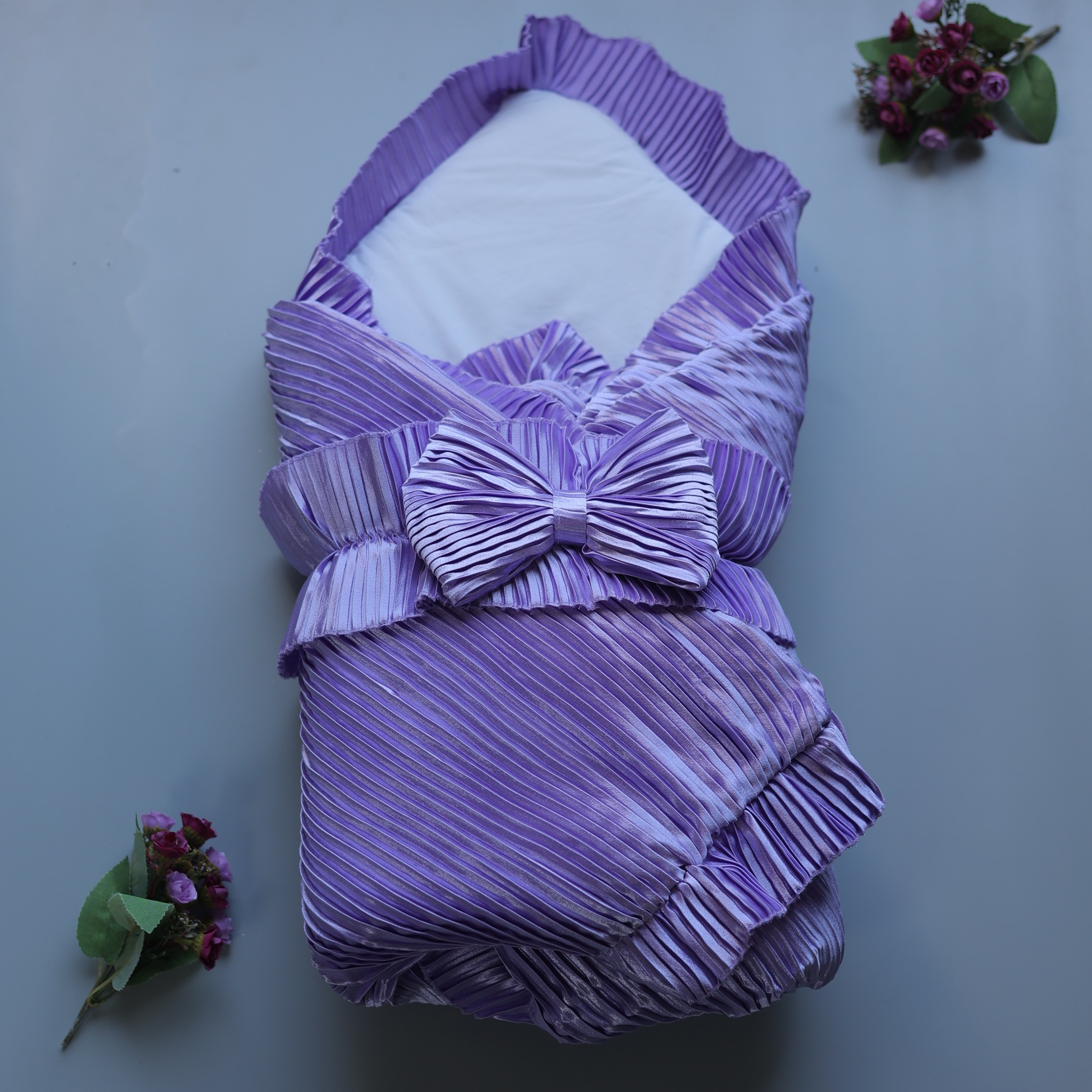 Lilac Lullaby Baby Drape Set