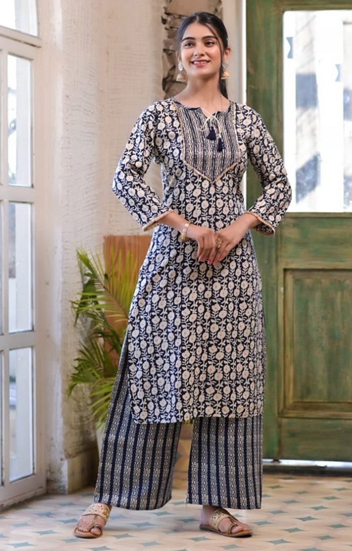 Latest designer Palazzo Suit | Kurti Palazzo Suit For Girls | The Nesavu –  The Nesavu