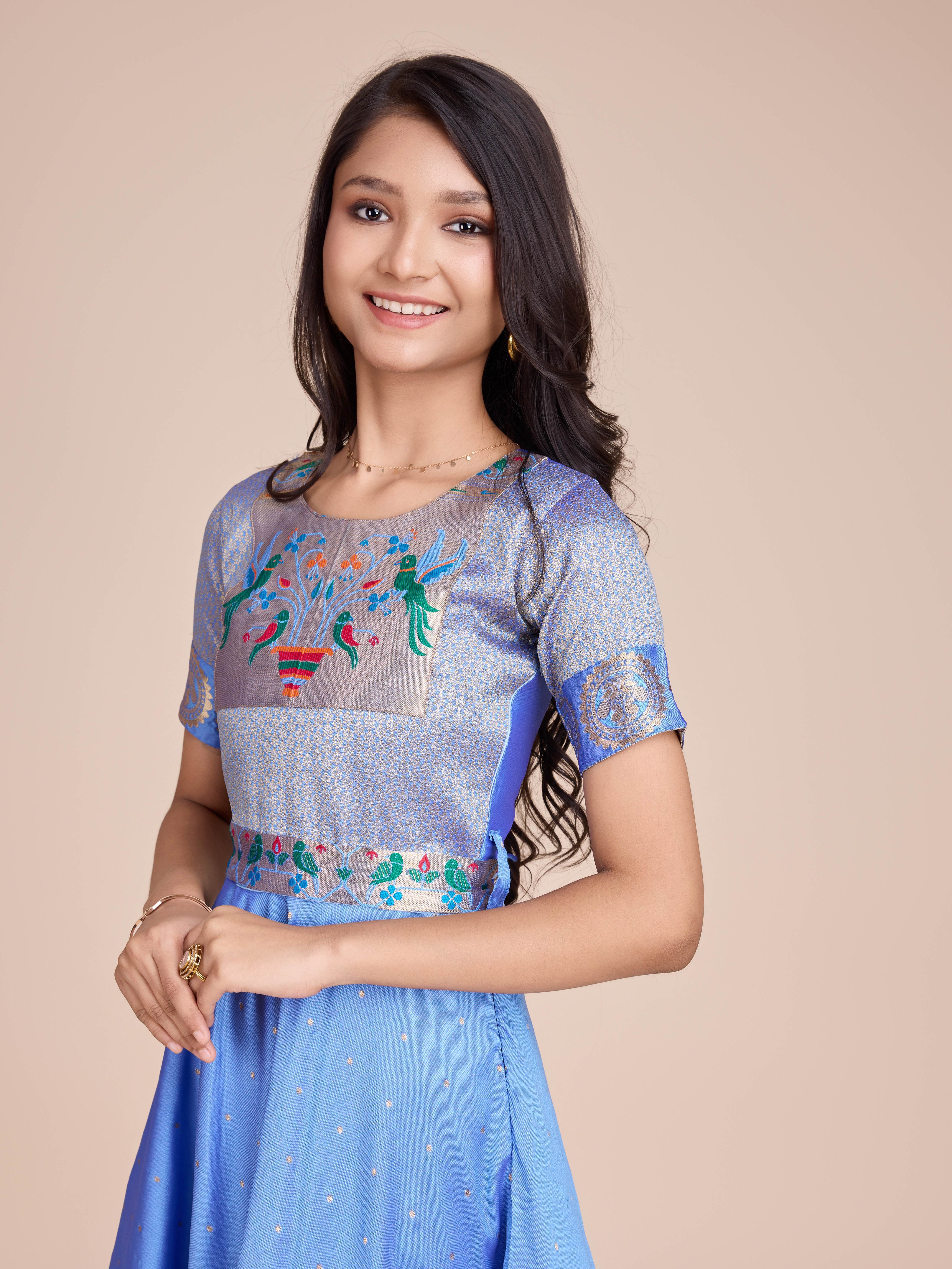 Tasarika Kids  Half Sleeve ethnic dress