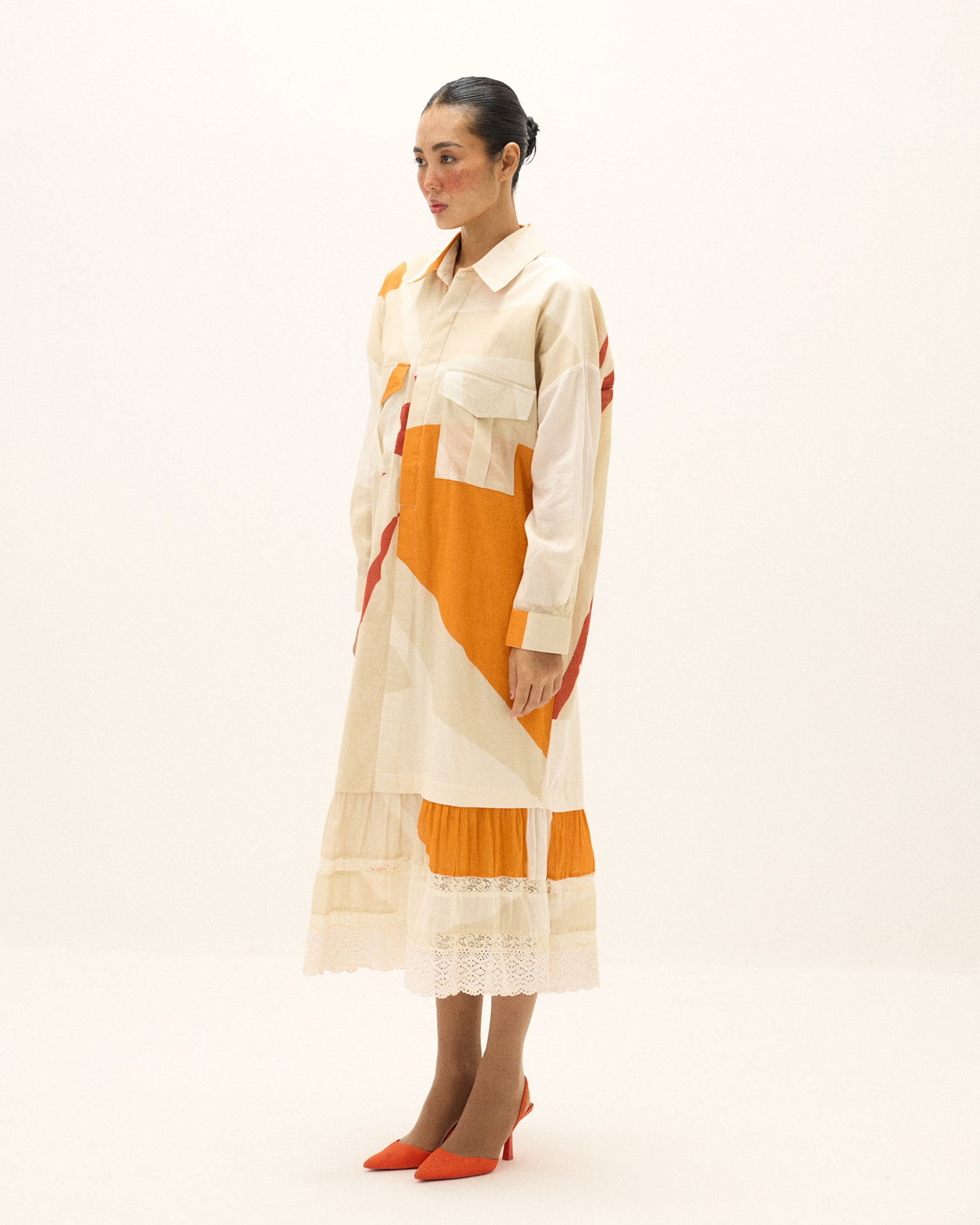 Ivory Armor Dress
